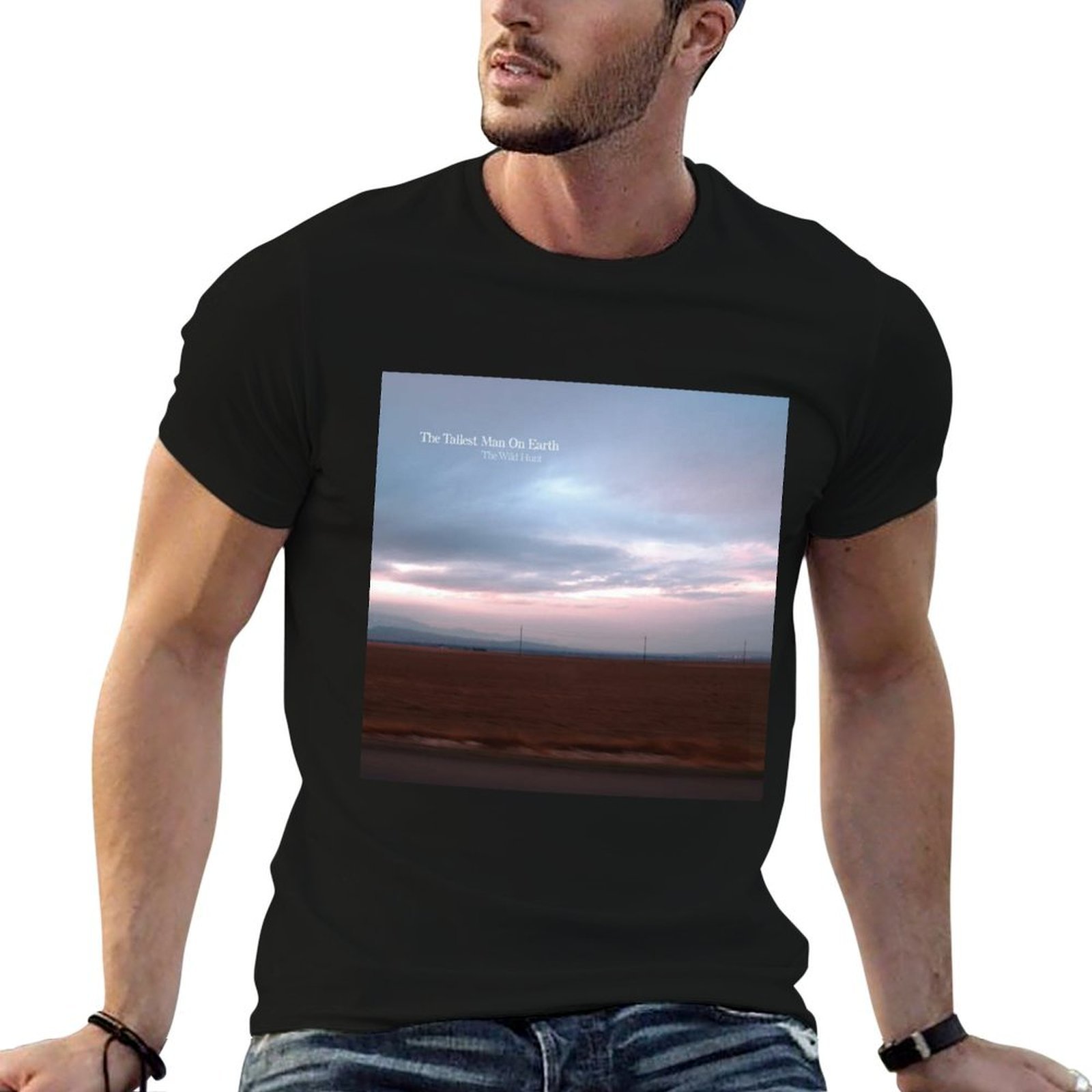 Wildman Hunting & Outdoor Polokwane - 地球上で一番背の高い男 ザ・ワイルド・ハント Tシャツ 男性用Tシャツ コットン製 面白いTシャツ