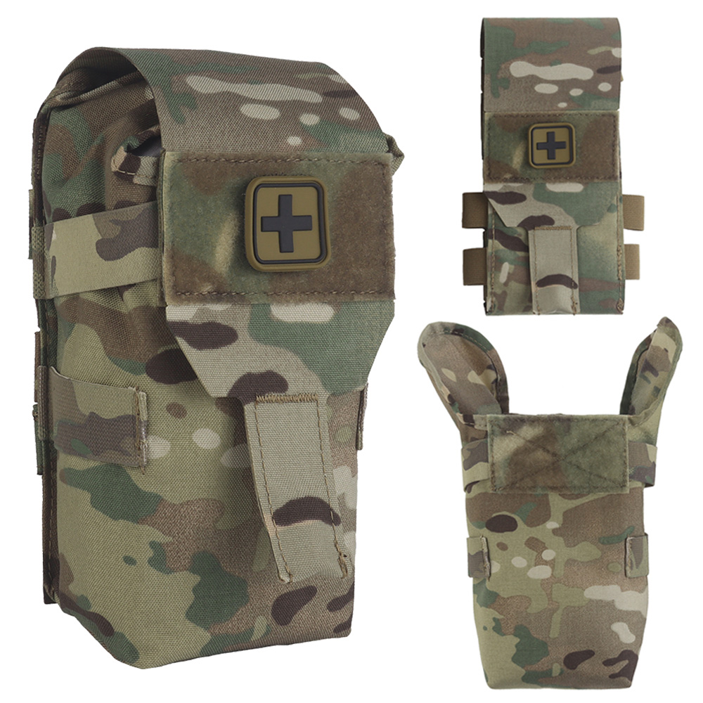 Outdoor Hunting Prints - 戦術的外傷キット NOW 応急処置サバイバルセット アウトドア キャンプ 狩猟