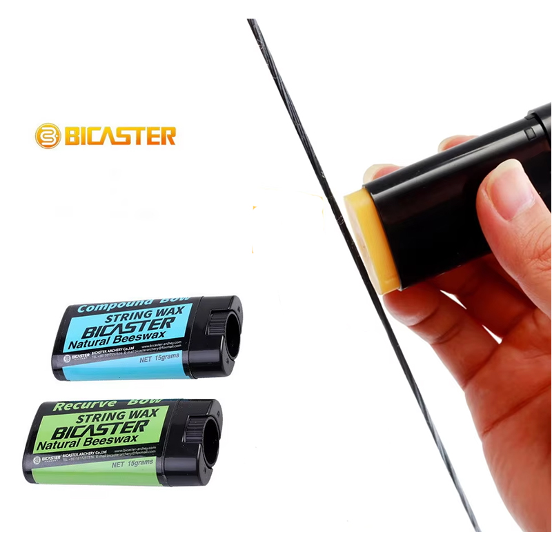 Bow Stringer Tool - BICASTER 弓弦ワックスコンパウンド/リカーブボウ弦ケア潤滑剤純粋な天然蜜蝋アーチェリー弓弦アクセサリー