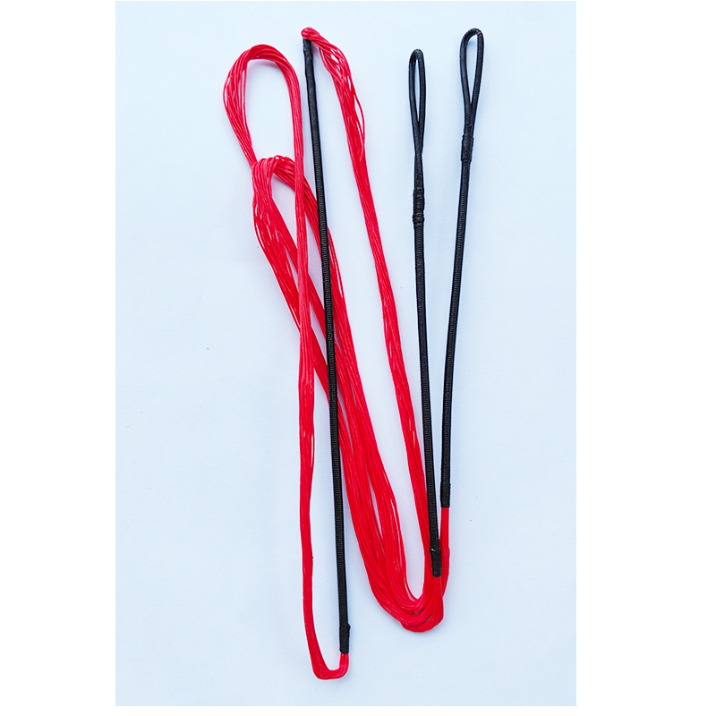 Bow Stringer Tool - 1 ピースアーチェリーリカーブボウストリング 16 ストランド付き 60/62/64/66/68 インチの弓射撃狩猟スポーツアクセサリーに適しています