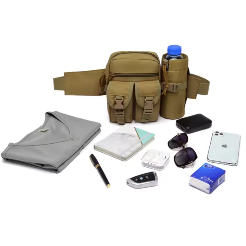 アウトドアウエストバッグ メンズ タクティカル ウォーターボ - Outdoor Hunting Bag のレビューと価格