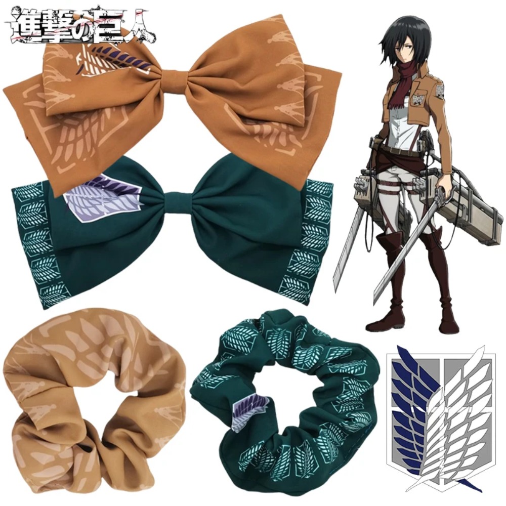 進撃の巨人ヘアアクセサリー女性用アニメ弓ヘアクリップ女の子弾 - Bow Stringer Tool のレビューと価格