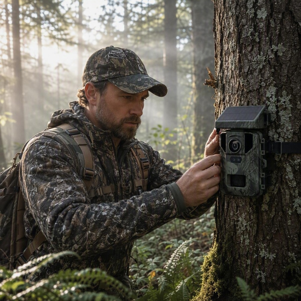 屋外用トレイリングカメラ 50MP 4K ソーラー式 ハンテ - Hunting Outdoor Camera のレビューと価格