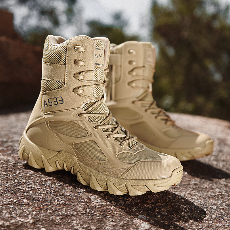 新品 メンズ 高品質 ブランド レザーブーツ ワーク セーフ - Hunting Outdoor Brands のレビューと価格