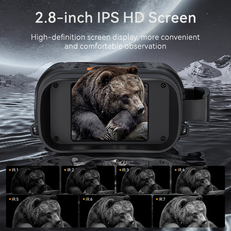 デジタル赤外線ナイトビジョン双眼鏡高精細ズーム拡大鏡屋外狩猟 - Outdoor Hunting Photography のレビューと価格