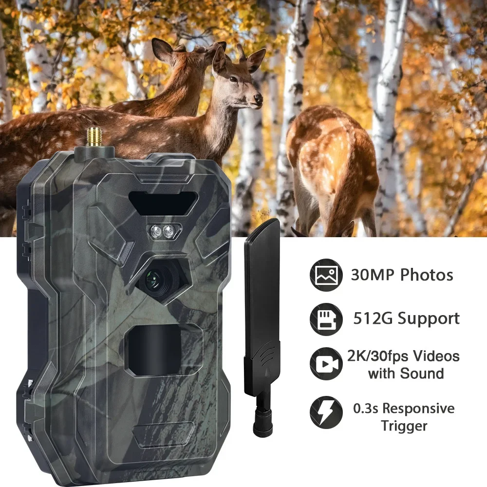HC-880Pro 4 グラム 30MP HD 2K ナイト - Hunting Outdoor Camera のレビューと価格