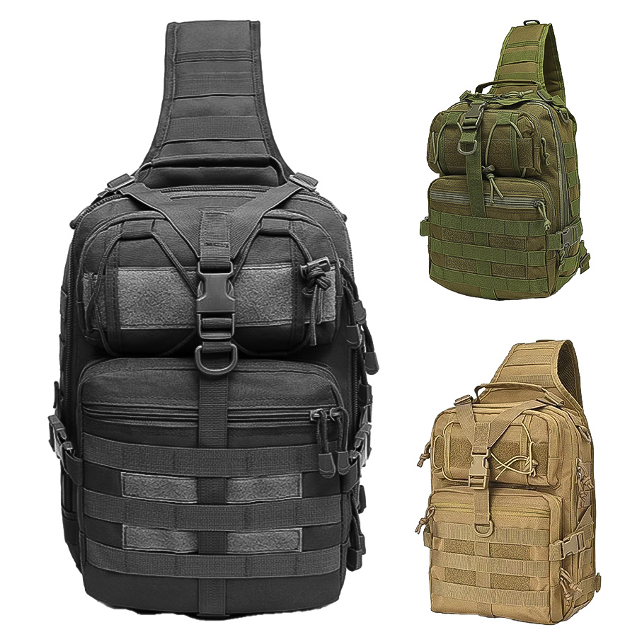 屋外用シングルショルダートレーニング特大チェストバッグ防水オ - Outdoor Hunting Photography のレビューと価格