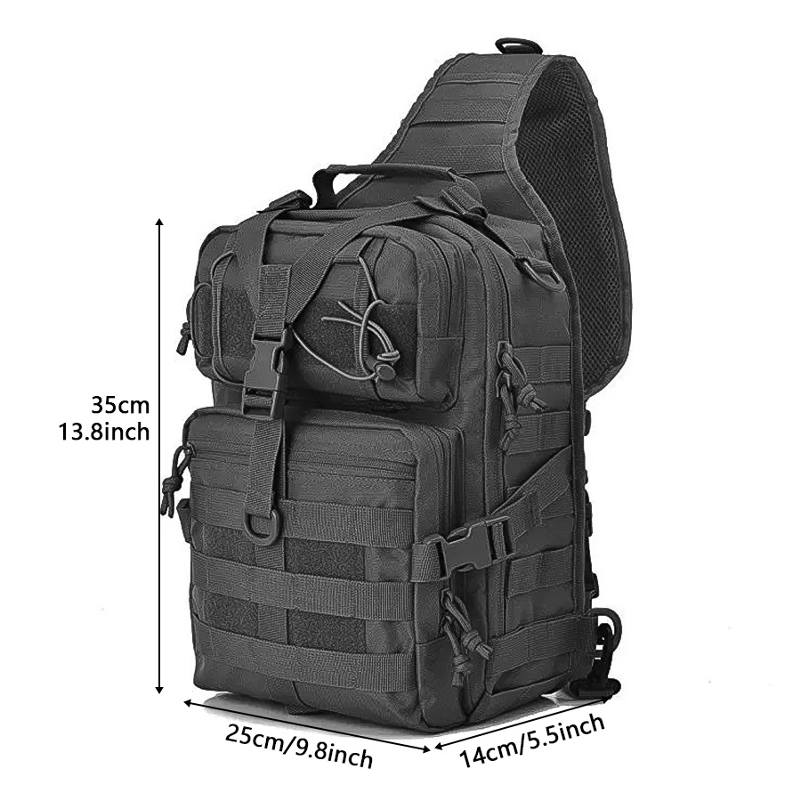 屋外用シングルショルダートレーニング特大チェストバッグ防水オ - Outdoor Hunting Photography のレビューと価格