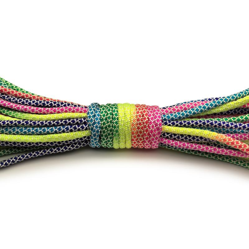2mm/3mm/4mm レインボーパラコード 7 ストランド - Paracord Survival Bracelet のレビューと価格