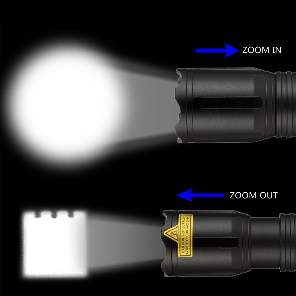 ズーム 4 色ライト LED 懐中電灯白/赤/緑/青屋外照明 - Outdoor Hunting Photography のレビューと価格
