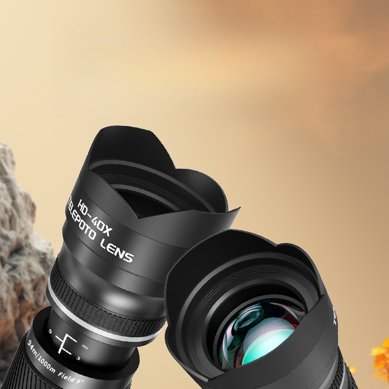 HD-40X スマートフォン用望遠レンズ コンサート、狩猟、 - Outdoor Hunting Photography のレビューと価格