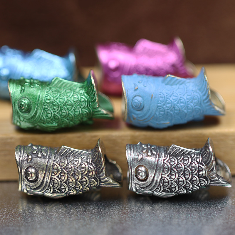 こいのぼり真鍮ナイフビーズ鯉鯉魚 EDC 屋外 DIY パラ - Paracord Survival Bracelet のレビューと価格