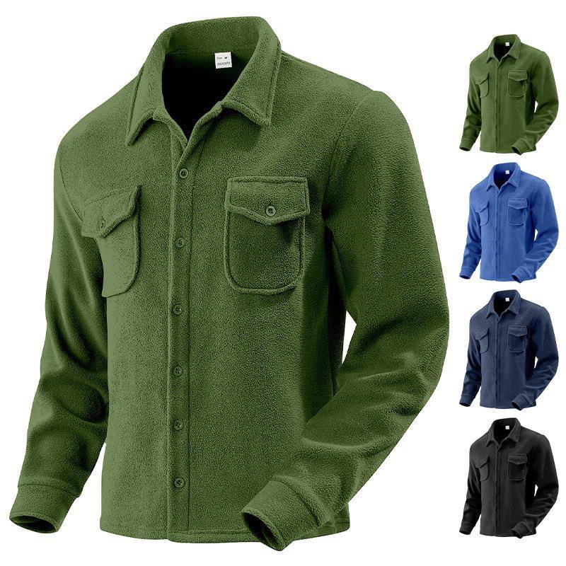 メンズアウトドアカジュアルフリース裏地付きワークジャケット  - Hunting Outdoor Brands のレビューと価格
